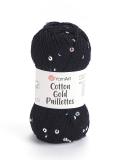 COTTON GOLD PAILLETTES